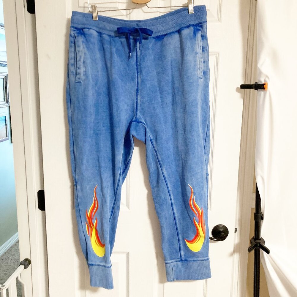 Nike "Have a Nike Day" Game Royal Joggers Size XXL 100% Cotton Graphic Print
